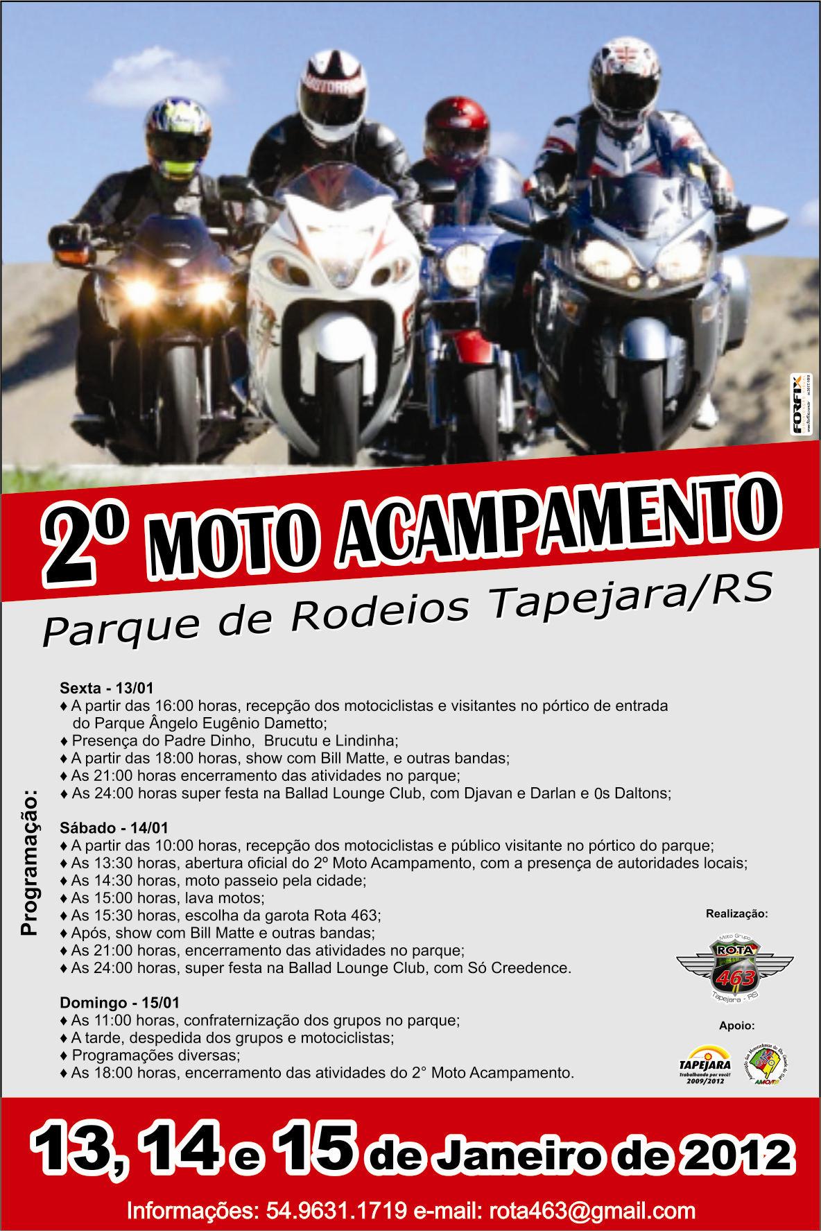 2 Moto Acampamento 2012