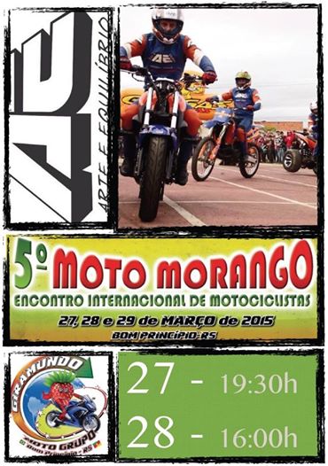 Moto Morango - programa 1